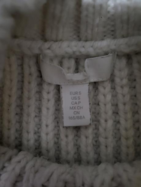 Oversizes vestička, h&m,s