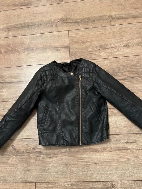 Koženná bundička, cena s poštou, h&m,128