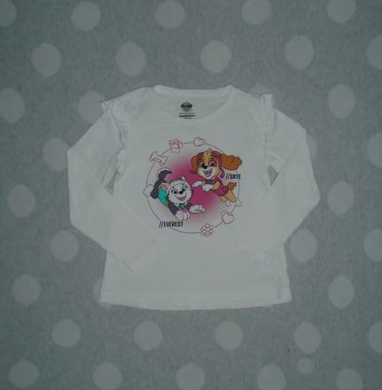 Tričko paw patrol na 4 až 6 rokov, nickelodeon,110