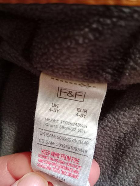 Nepremokavá pogumovaná bunda, f&f,110