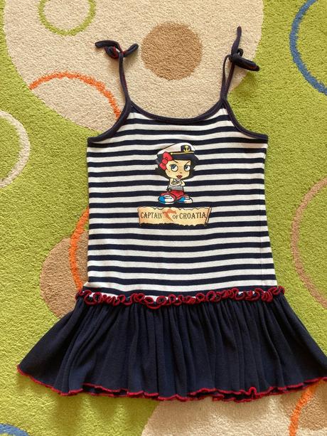 Dievčenské letné šaty, 116