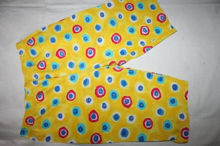 Dievčenské trištvrťové elasťáky, 128