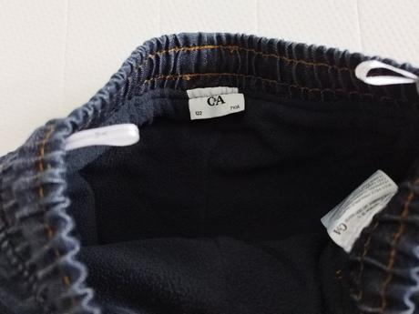 Zateplené rifle, c&a,122