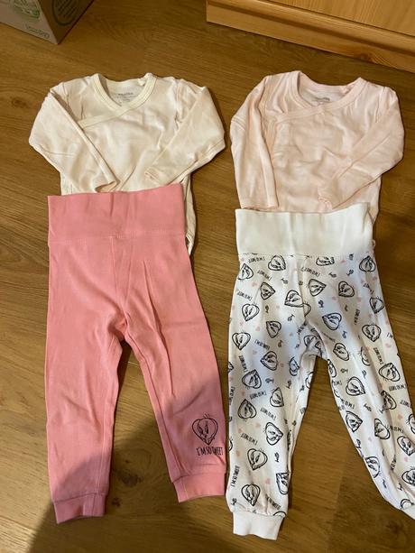 Balík oblečenia body,tepláky,mikina, 68–80