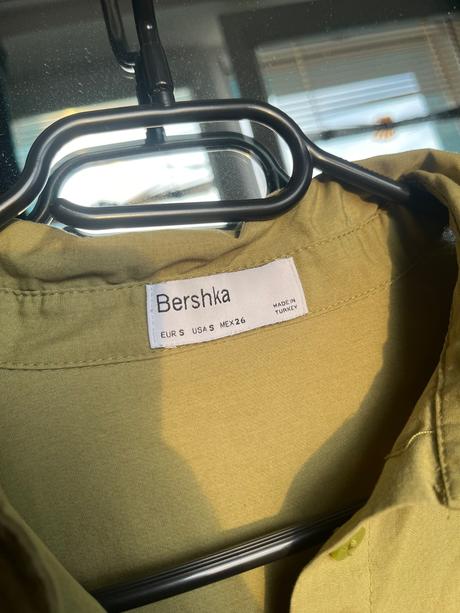 Bershka mini saty koselove khaki zelene army, bershka,s