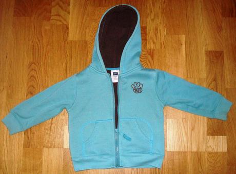 Zelená hrubá mikina, 92