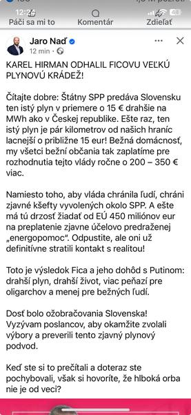 Plyn a nekončiace problémy