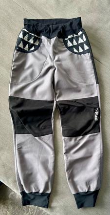 Softshellové zateplené nohavice dupeto, 134