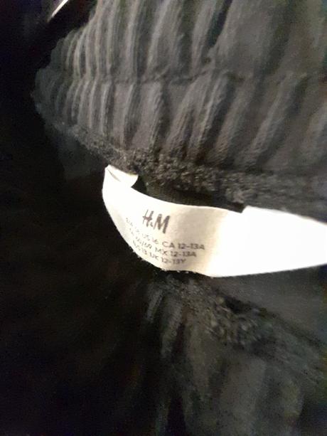 Jogger tepláky s vreckami na zips 158, h&m,158