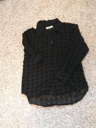 Bluzka s vystúpením gulickami, s