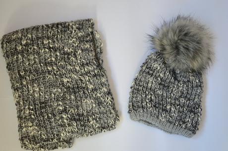 Súprava čiapka so šálom, 116 - 158