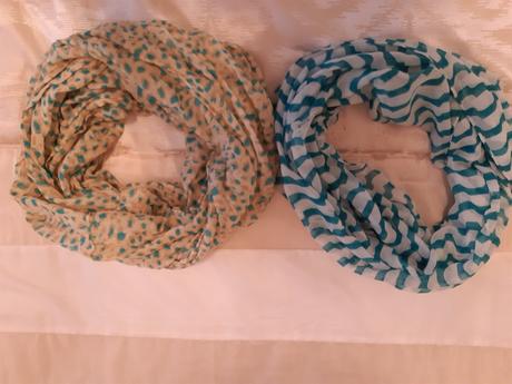 2 x tunelová šatka, m