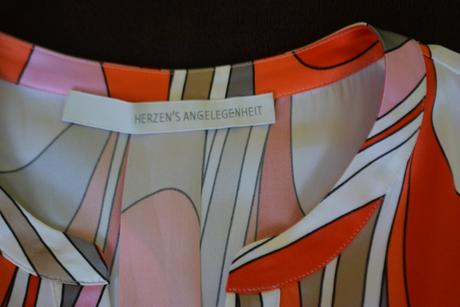 Hodvábna blúzka herzen's angelegenheit, veľ.40/m-l, m