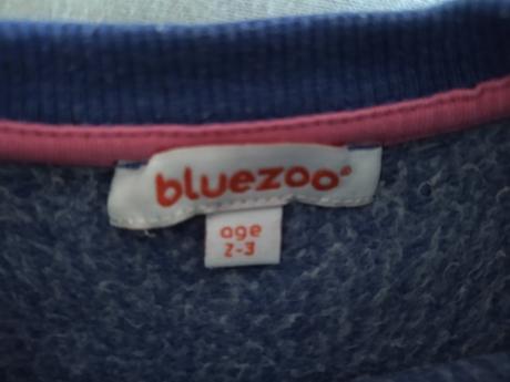 Predĺžená mikina, bluezoo,98