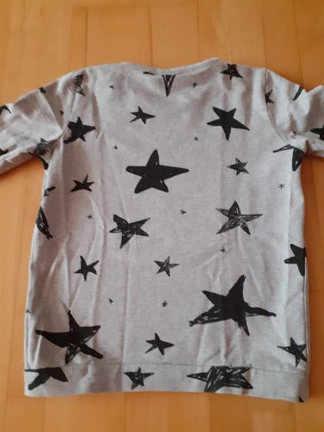 Tenšia mikina s hviezdami, benetton,128