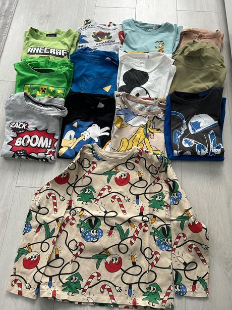 Trička s dlhým rukávom, 134