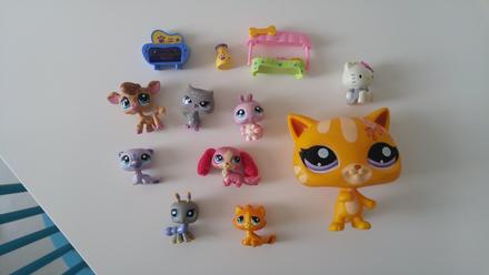 Lps zbierka zvieratiek a doplnkov,