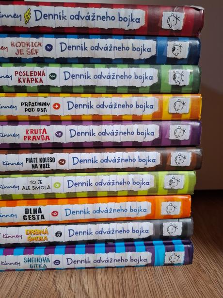 Séria knih dennik odvážneho bojka, 