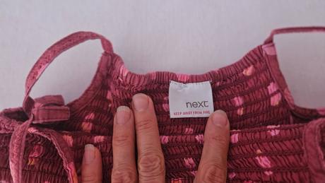 Maxi šaty next veľ 116, next,116