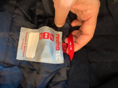 Reima puhuri zimná kombinéza 86/92, reima,86