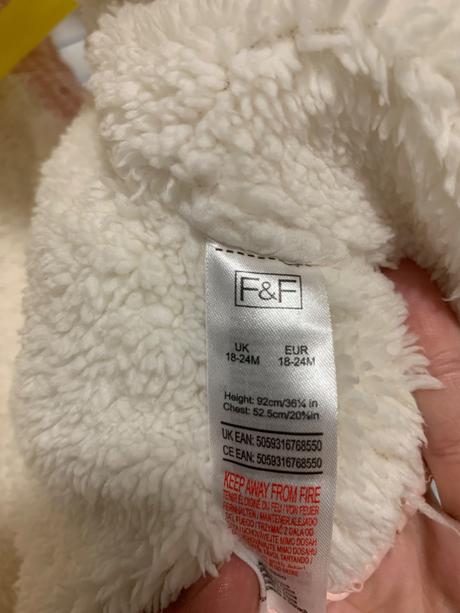 Detská svetloružová zateplená vesta s kapucňou, 92