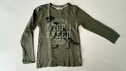 Tričko dino, h&m,128