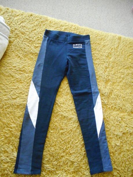 Hrubšie dievčenské legíny a športové legíny, 140