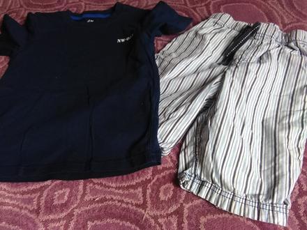 Pyzamo letne, h&m,110