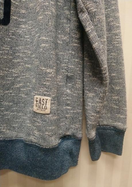 Modro sivá mikina, east field, 158-164 cm, 164