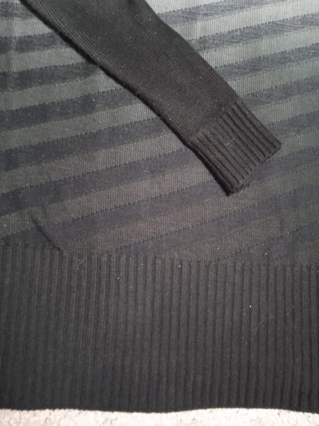 Ombré pulóver so šálom m / 38, m