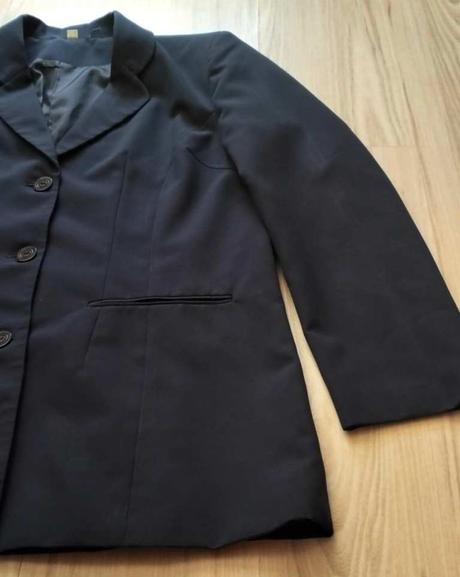 Dámske tmavomodré elegantné sako, v. xl/xxl, xxl