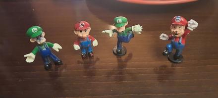 Postavicky 4 kusy - vyska 6 cm,