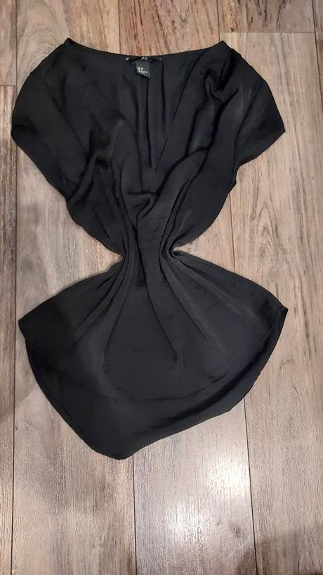 Elegantne padajuce tricko, h&m,xs