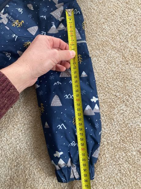 Zimna bunda nepremokava decathlon 96-102, quechua,98