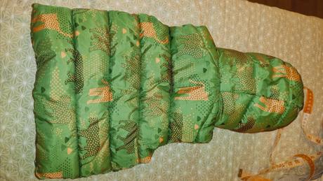 Teplá vesta, mango,92