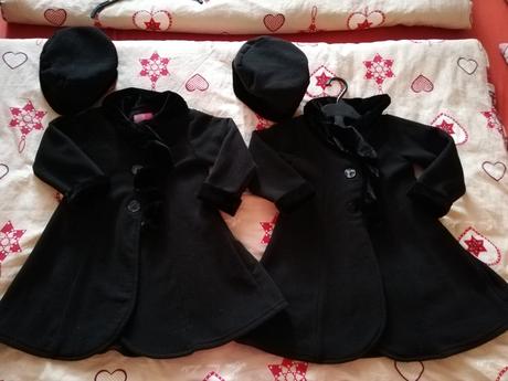 Kabáty+čiapky, cena spolu 98-104, 104