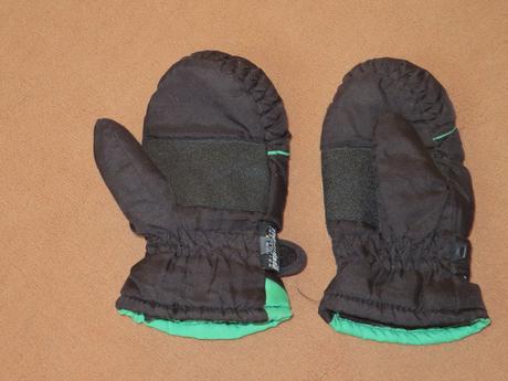 Detské zimné rukavice - dl. 20cm - 4-6r., 110