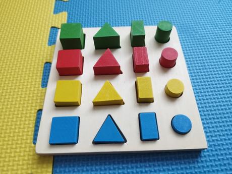 Montessori vkladačky, 