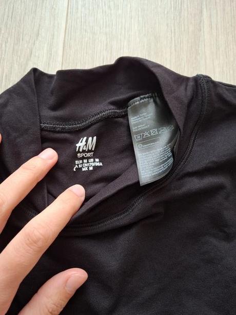 Športový crop top h&m, h&m,m
