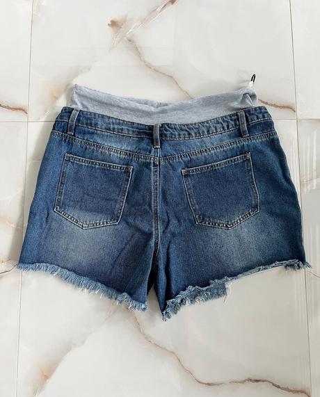 Tehotenské kraťasy top stav, l