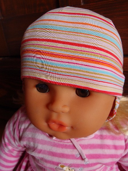 Bavlnená pásikavá čiapočka , sterntaler,74