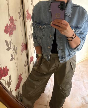 Džínsova bomber bunda, only,l