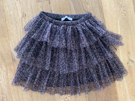 Sukna s leopardim vzorom, zara,140