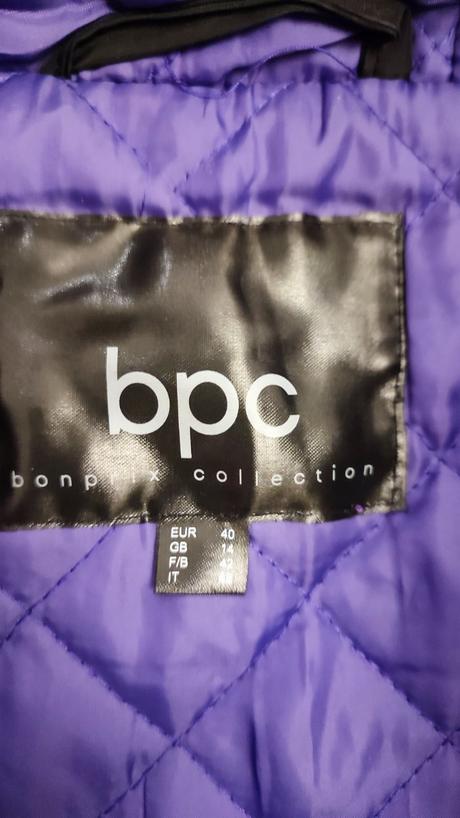 Tehotenská zimná bunda - bonprix - veľ. 40, bonprix,40