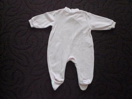 Bledoružový overal/pyžamko so zvieratk 62 top stav, 62