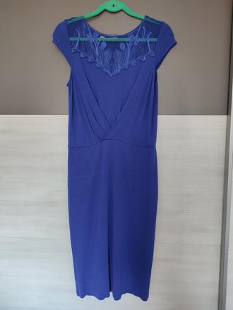 Modré šaty, bonprix,36