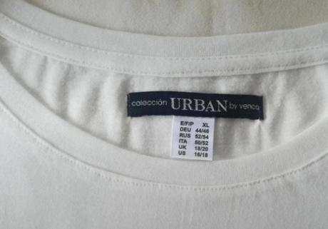 Top, tričko, maslovo-biele, s, xl, s / xl