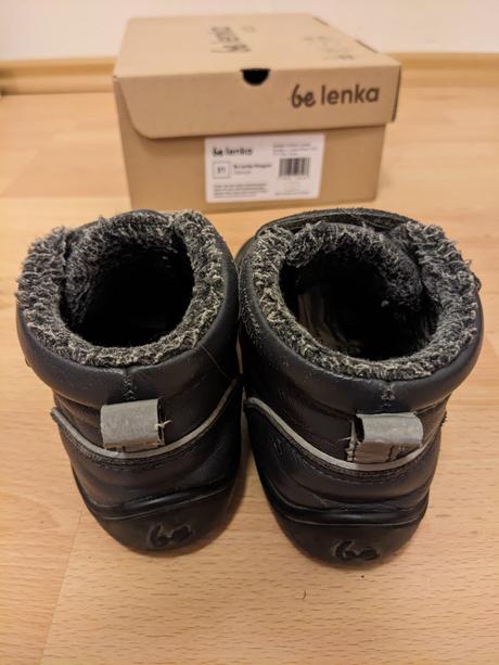 Zimne barefoot topánky belenka penguin,s membránou, be lenka,31