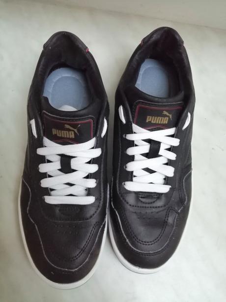 Botasky damske znackove puma čierno zlate vel. 38, puma,38
