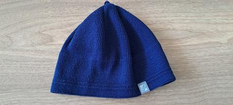 Pletená čiapka sportex - tmavomodrá (110-116), 110